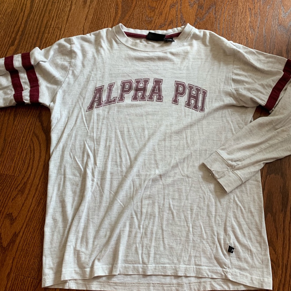 alpha phi long sleeve tee